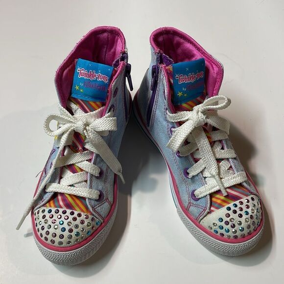 Racheal Zoe Skechers Little Girls Bundle of 2 Sandals Sneakers Sz 12 - Picture 2 of 14